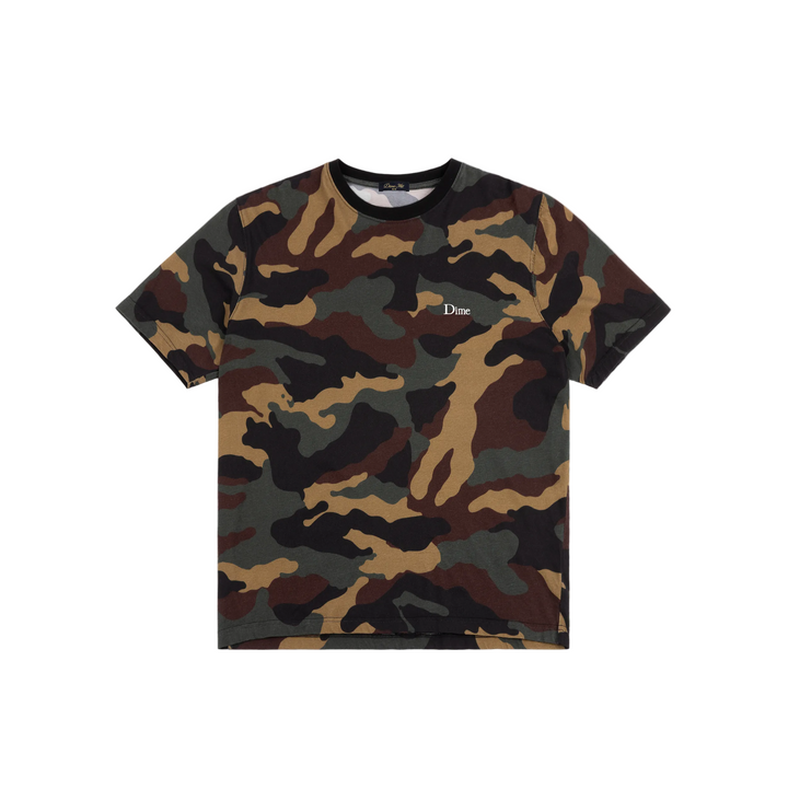 Dime Classic Logo T-Shirt - Dark Camo