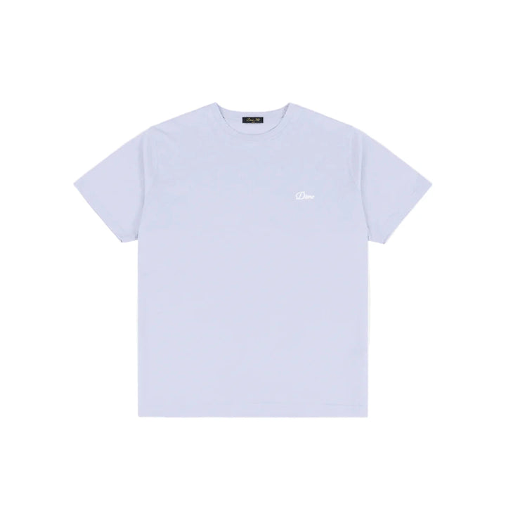 Dime Cursive Small Logo Tee - Gray Lavender