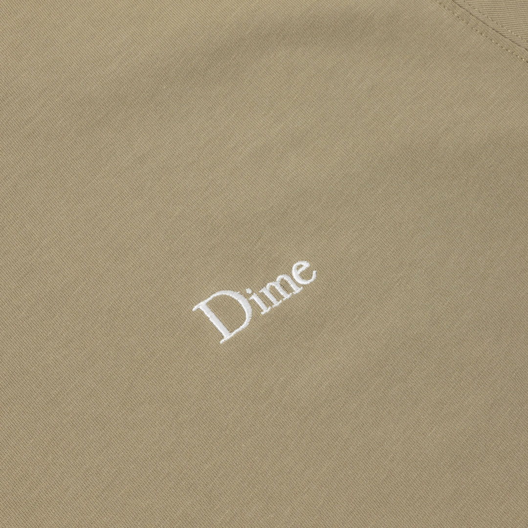 Dime Classic Small Logo T-Shirt - Military Olive