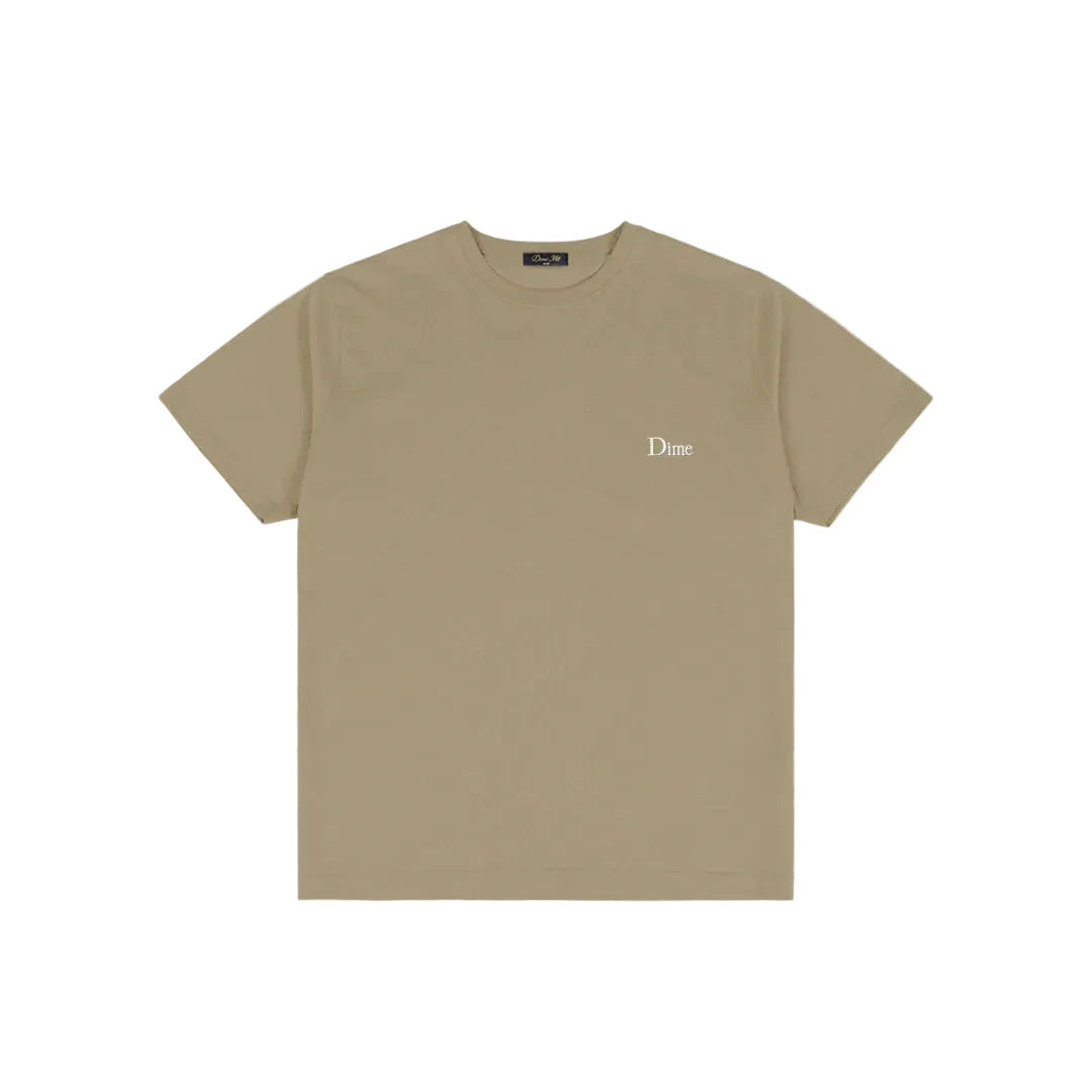 Dime Classic Small Logo T-Shirt - Military Olive