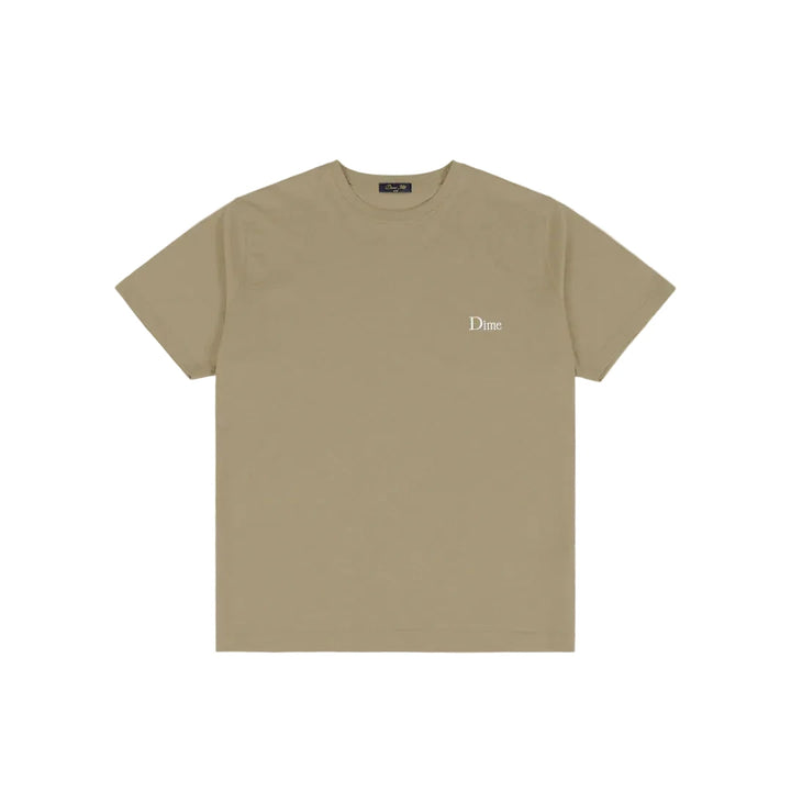Dime Classic Small Logo T-Shirt - Military Olive