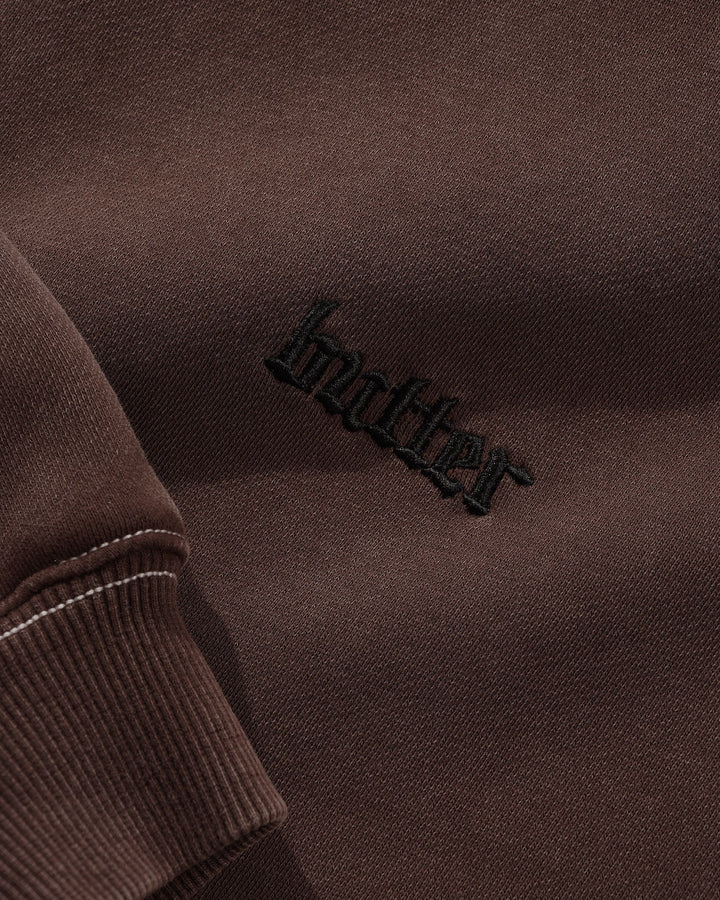 Butter x Miles Davis Thanks Zip Thru Hoody - Brown