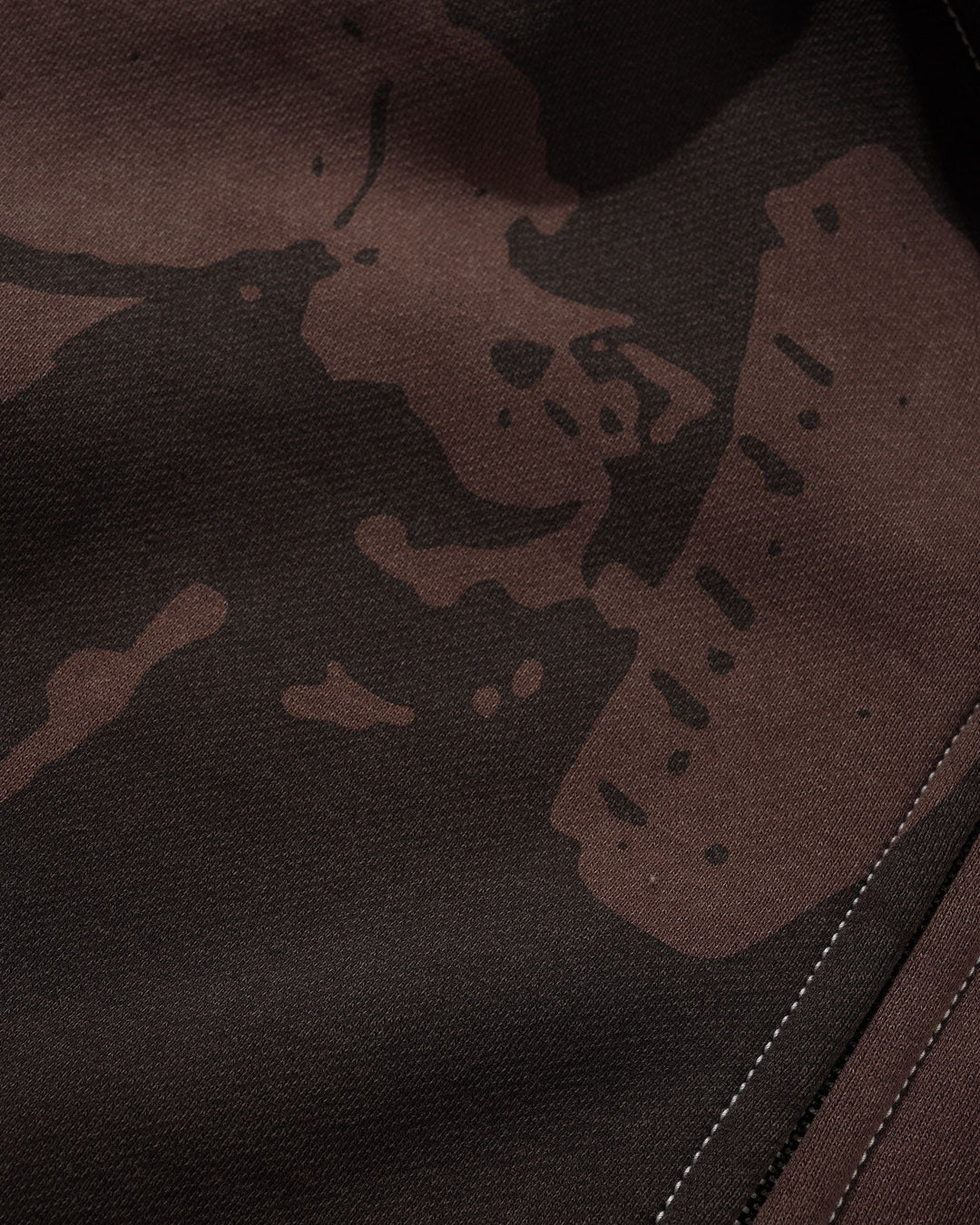 Butter x Miles Davis Thanks Zip Thru Hoody - Brown