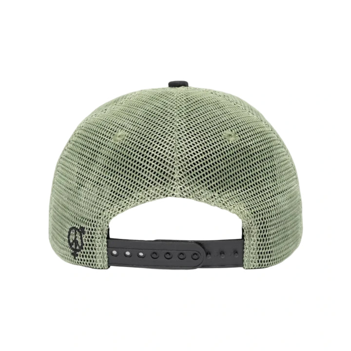 Sexhippies Welder's Stitch Trucker Hat - Black / Sage