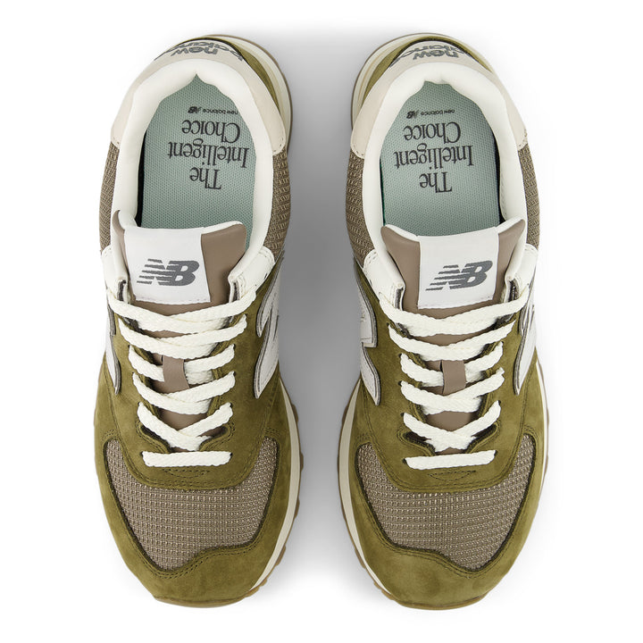 New Balance 574 - Calcium / Dark Silver Metallic