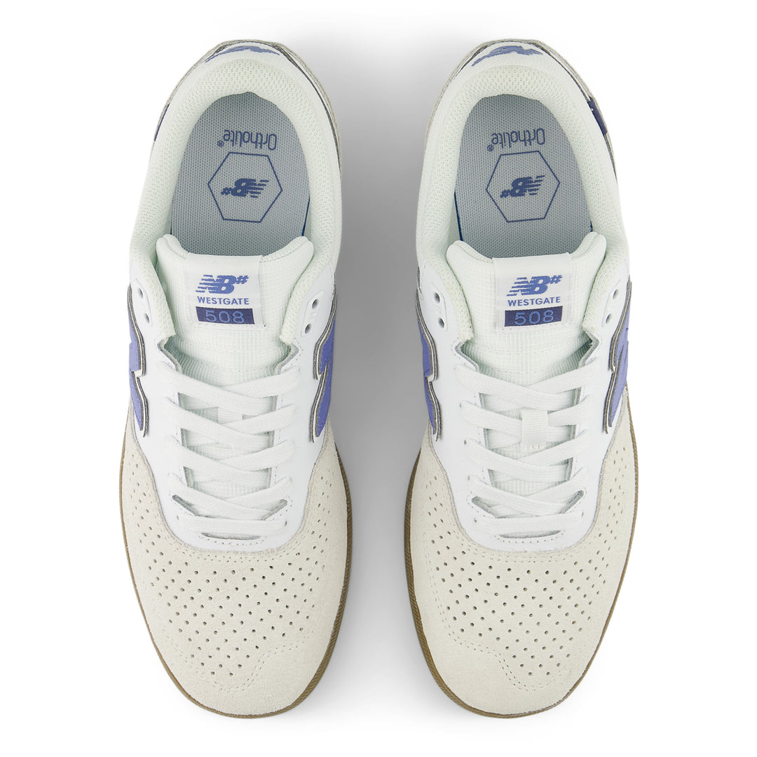 New Balance Numeric Westgate 508 - White / Light Blue