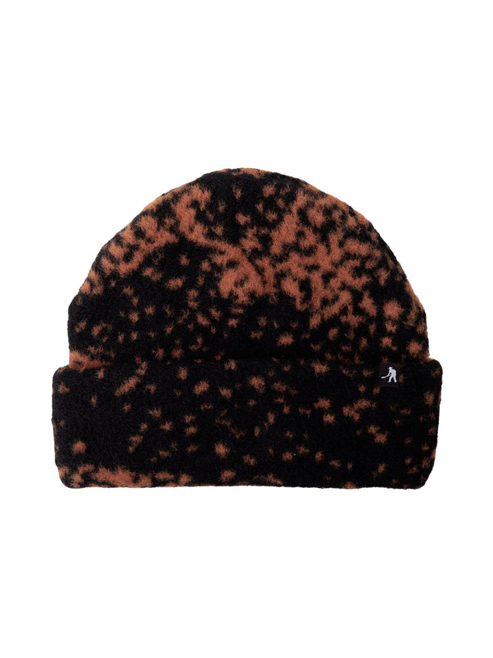Passport Cave In Mohair Beanie - Black / Bronze