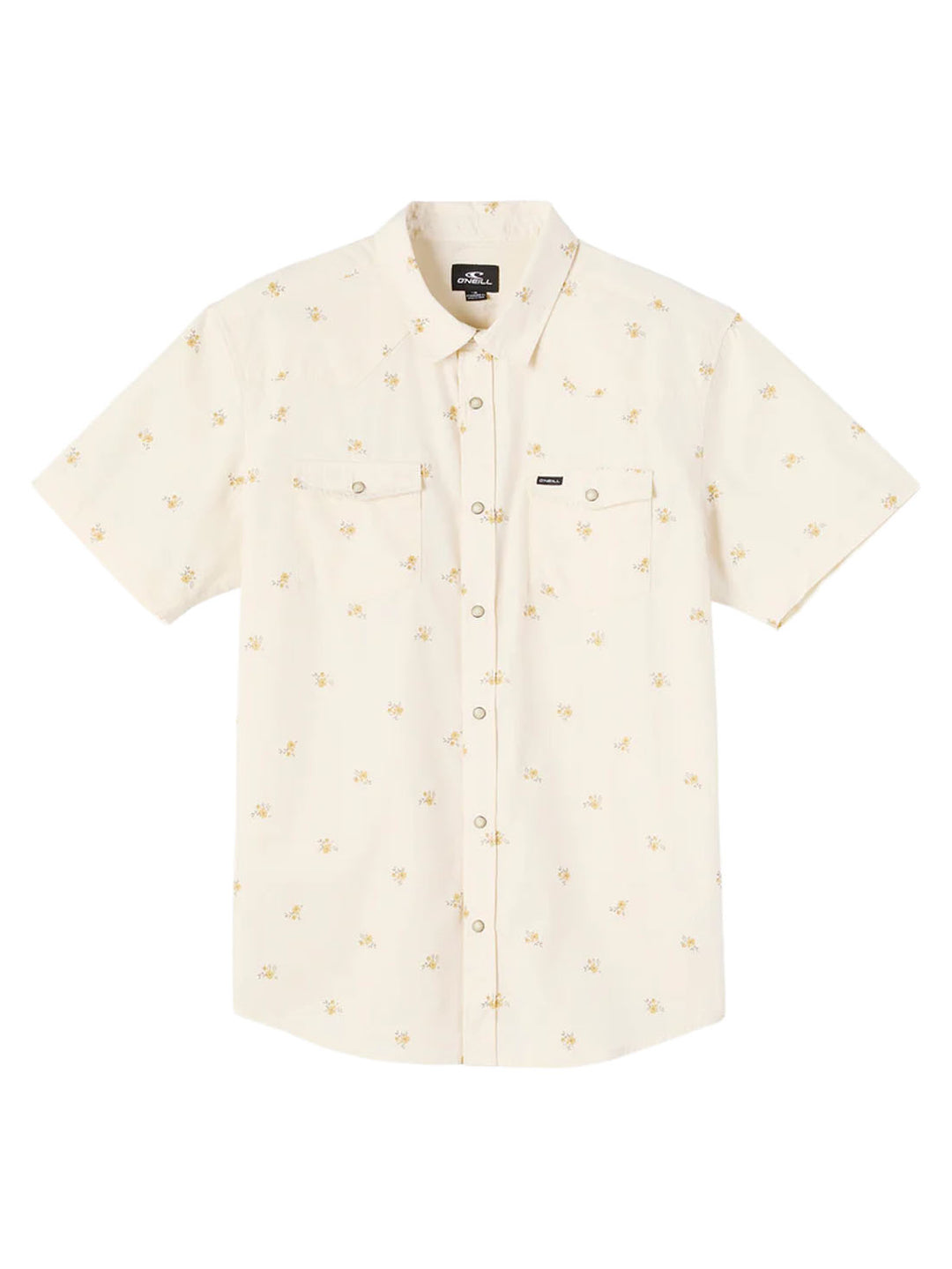 O'Neill Bar Dog Snap Shirt - Cream