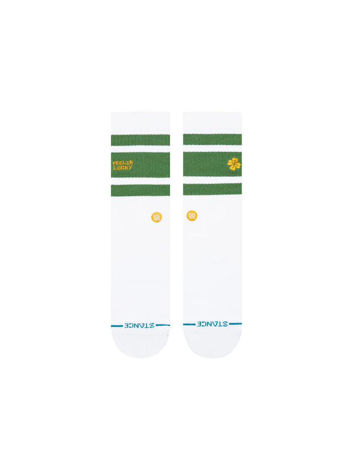 Stance Feelin Lucky Crew Sock - Green