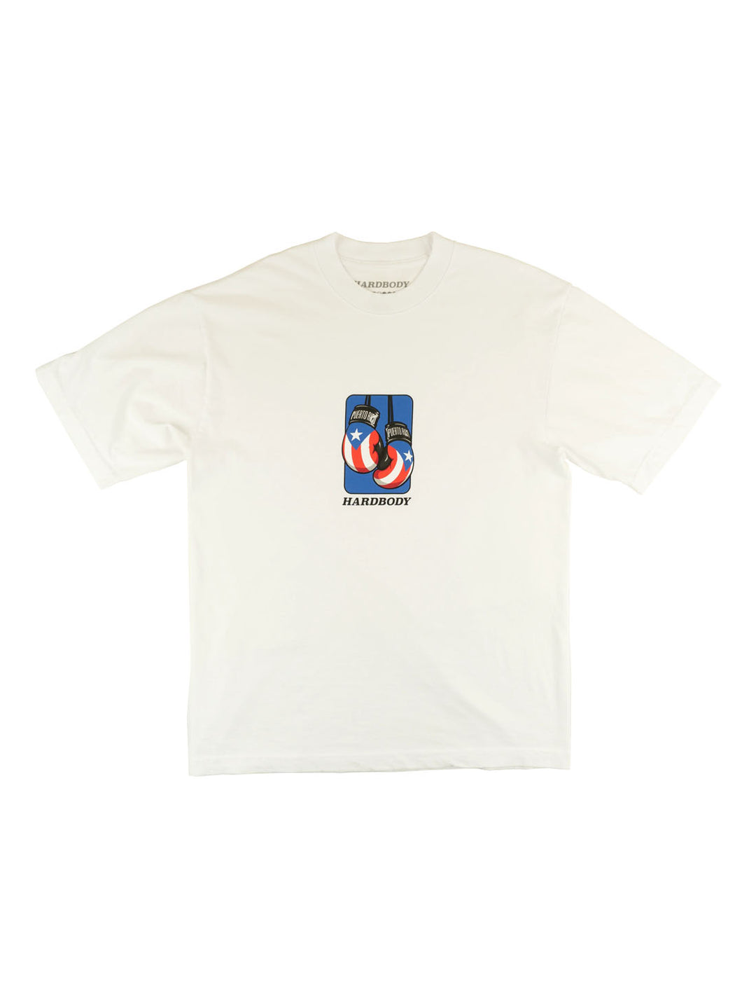 Hardbody PR Gloves Tee - White