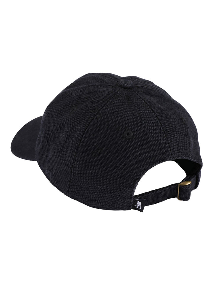 Passport Solid Canvas Leagues Cap - Washed Black