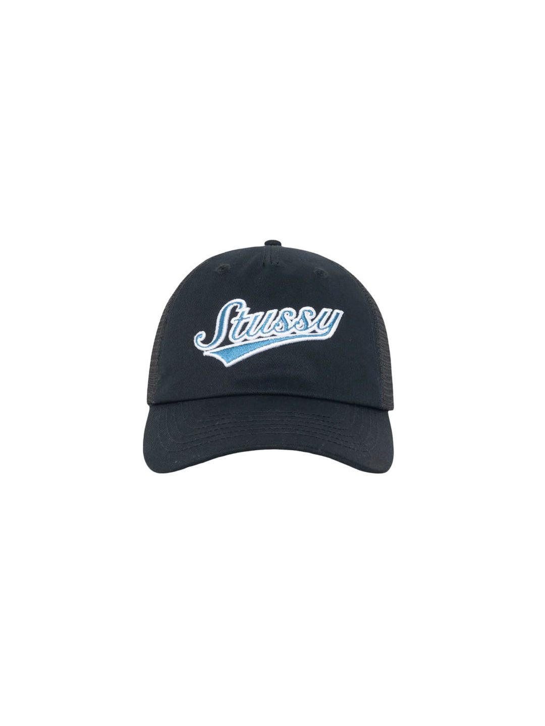 Stussy LP Trucker Athletic Cap - Black