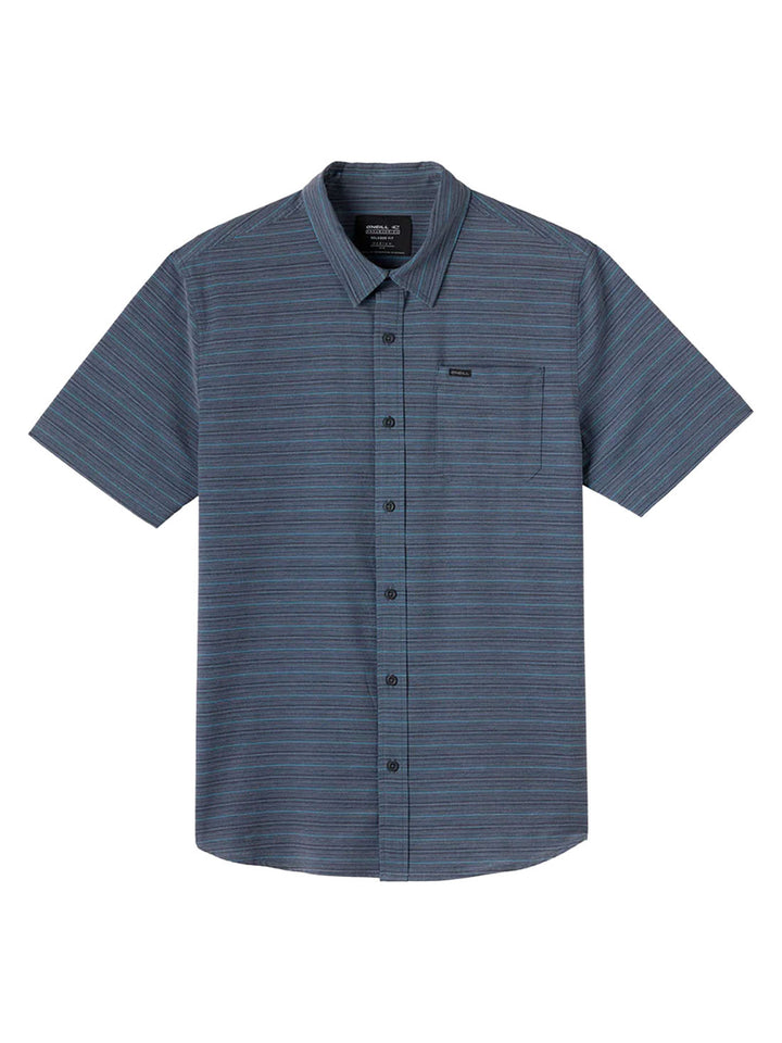 O'Neill Trvlr UPF Traverse Stripe Shirt - Graphite