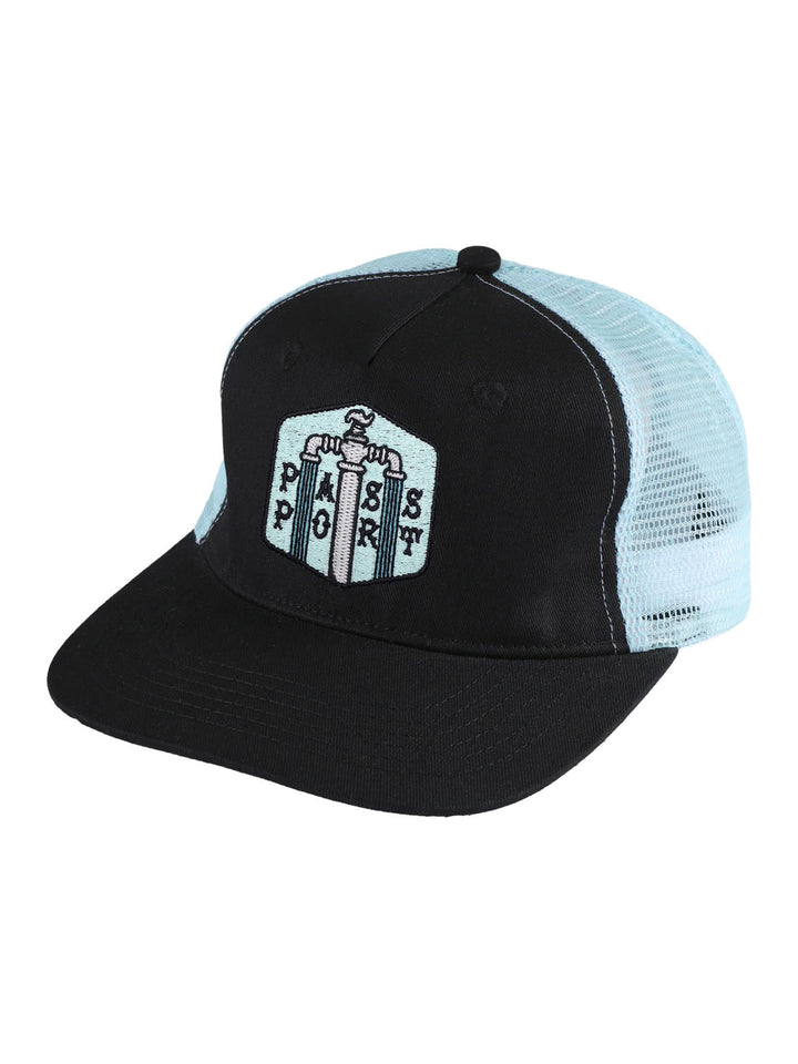 Passport Water Supply Workers Trucker - Black