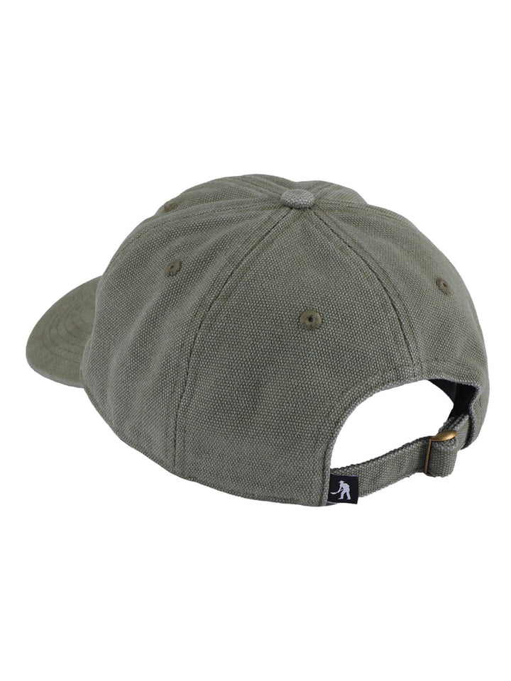 Passport Solid Canvas Leagues Cap - Washed Dark Military