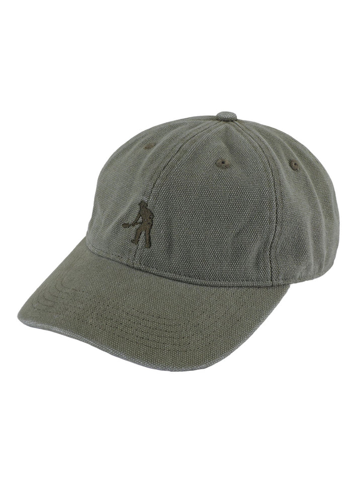 Passport Solid Canvas Leagues Cap - Washed Dark Military