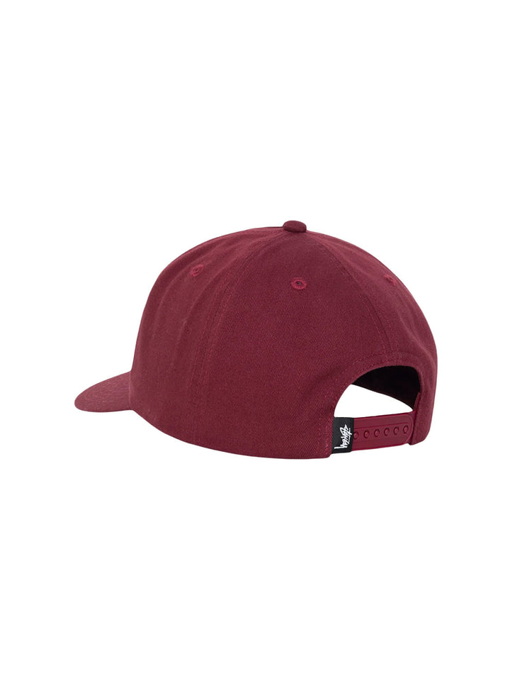 Stussy Big Stock Mid Depth Cap - Plum