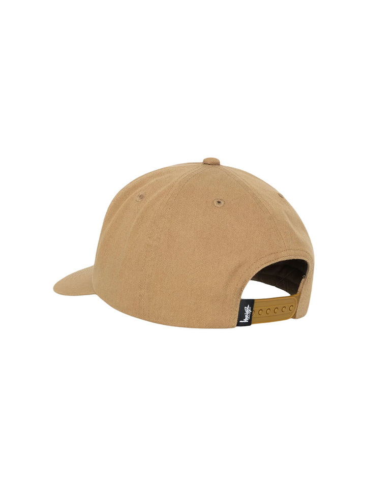Stussy Big Stock Mid Depth Cap - Tobacco
