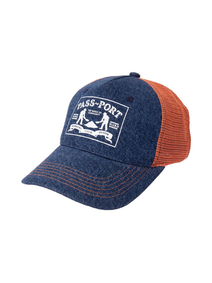 Passport Workers Club Denim Packers Trucker - Dark Indigo