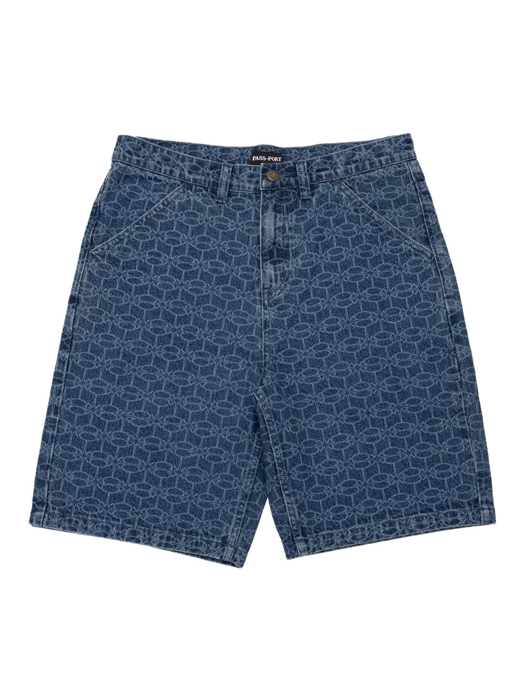 Passport Soap Sparkle Workers Club Jean Short - Washed Dark Indigo