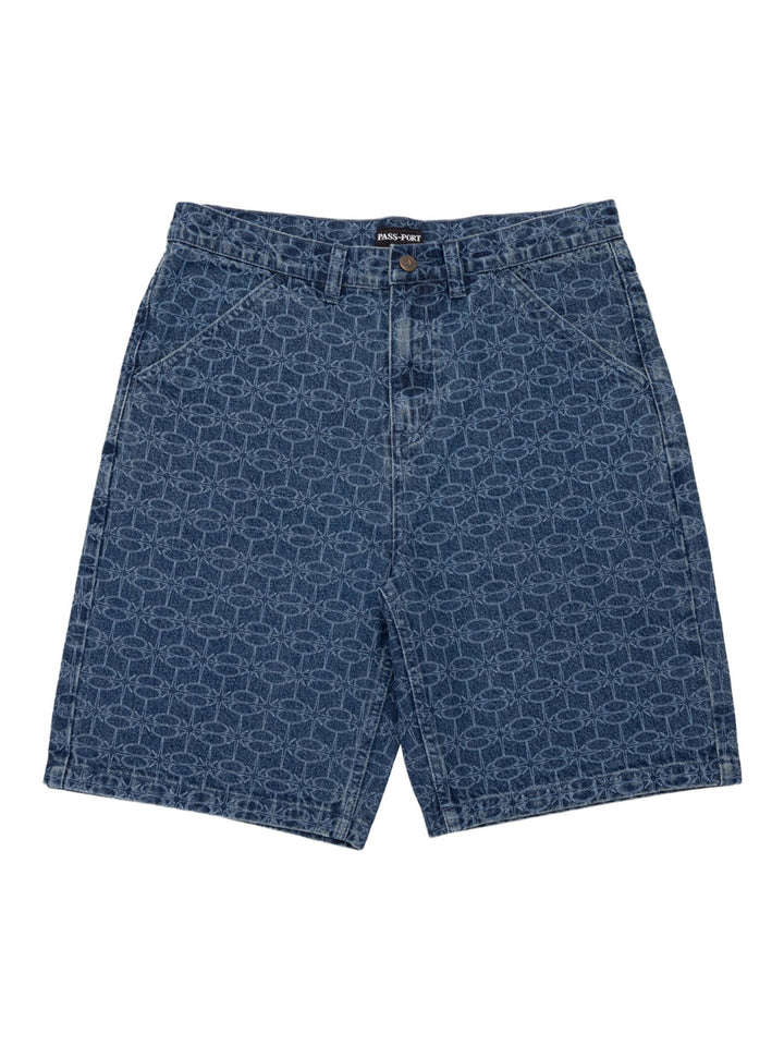 Passport Soap Sparkle Workers Club Jean Short - Washed Dark Indigo