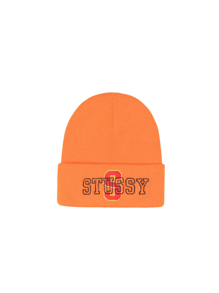 Stussy Cuff Beanie Big S - Orange