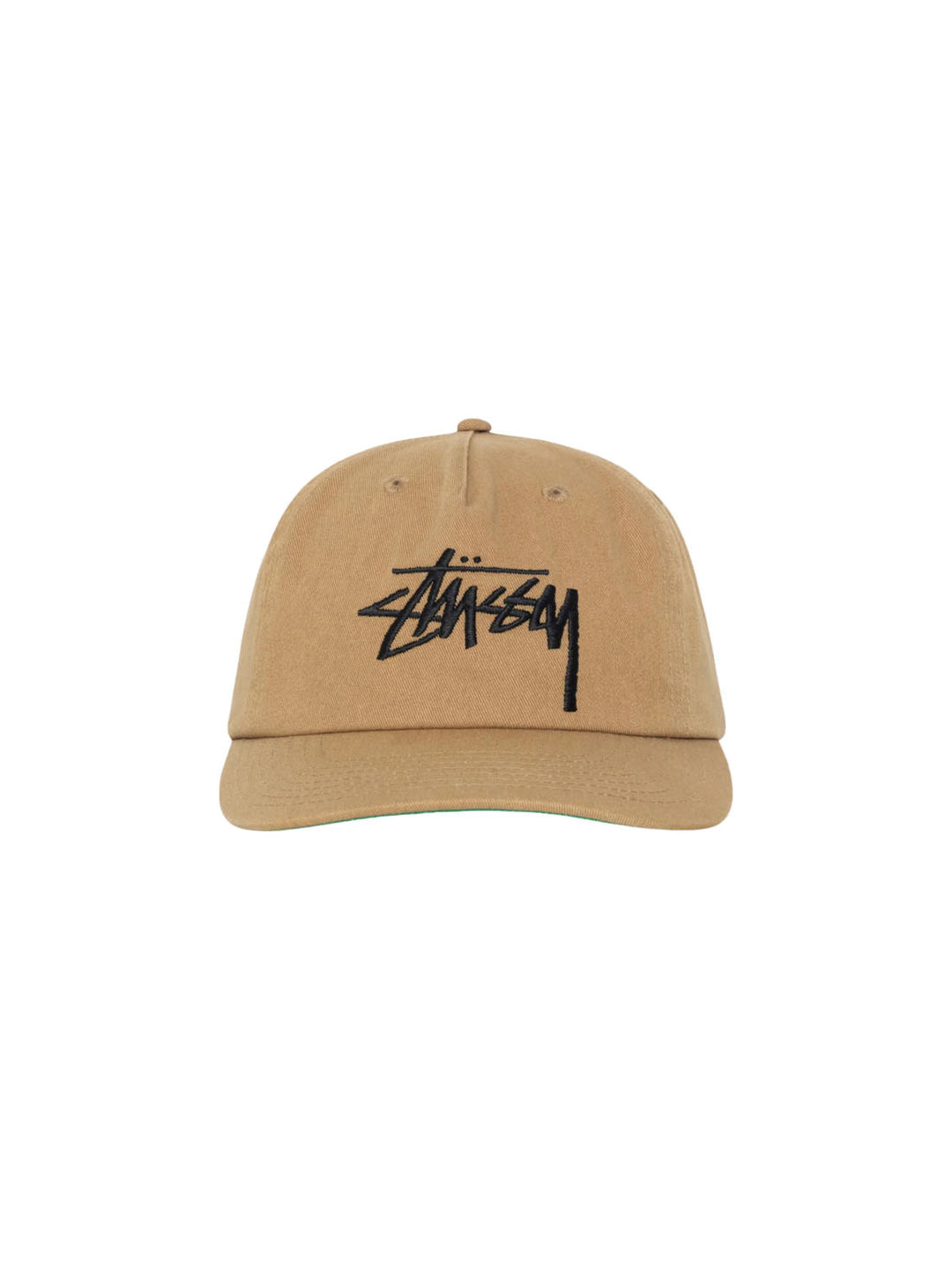 Stussy Big Stock Mid Depth Cap - Tobacco