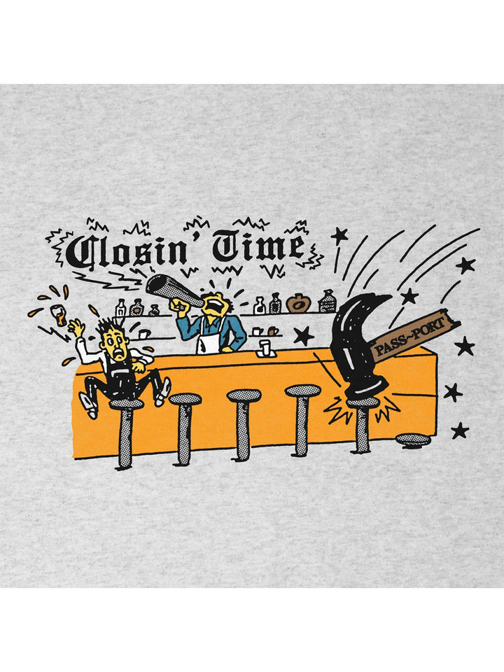 Passport Closin' Time Tee - Ash