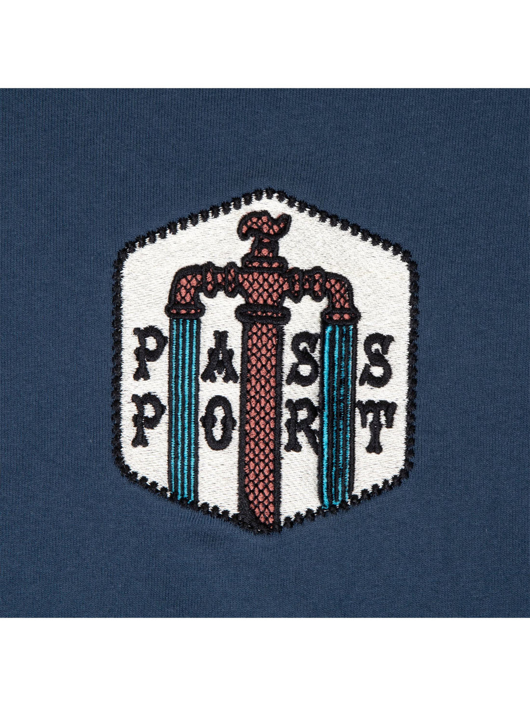 Passport Water Supply Tee - Harbour Blue