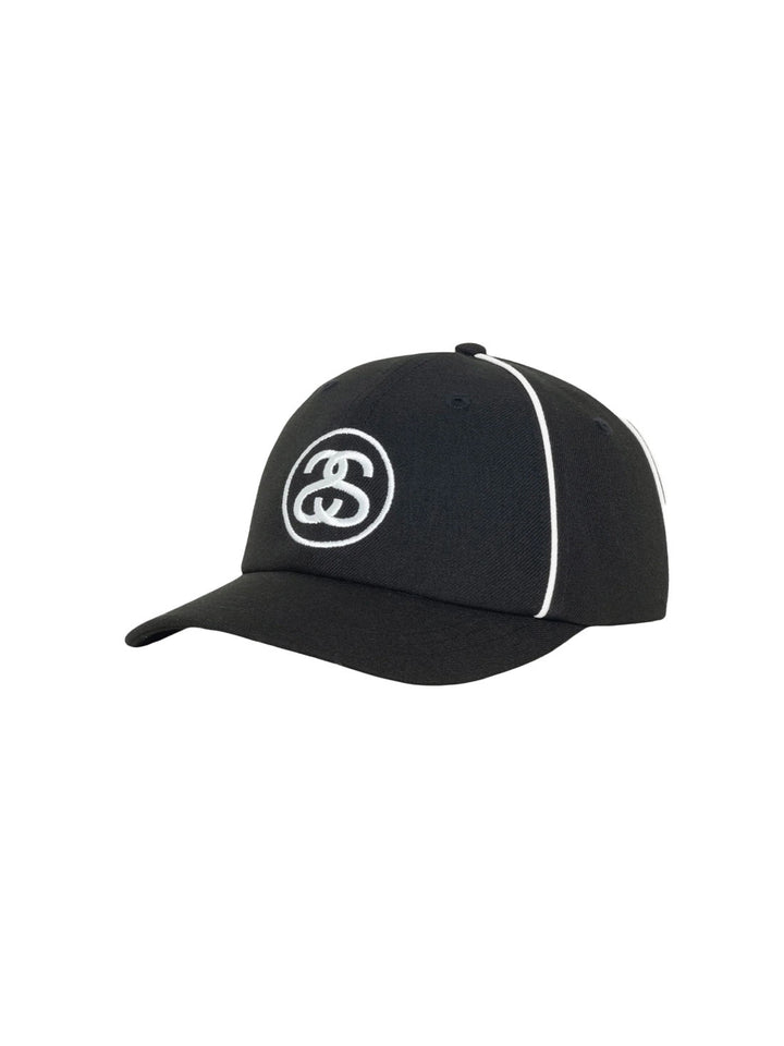 Stussy LP Piping Cap - Black