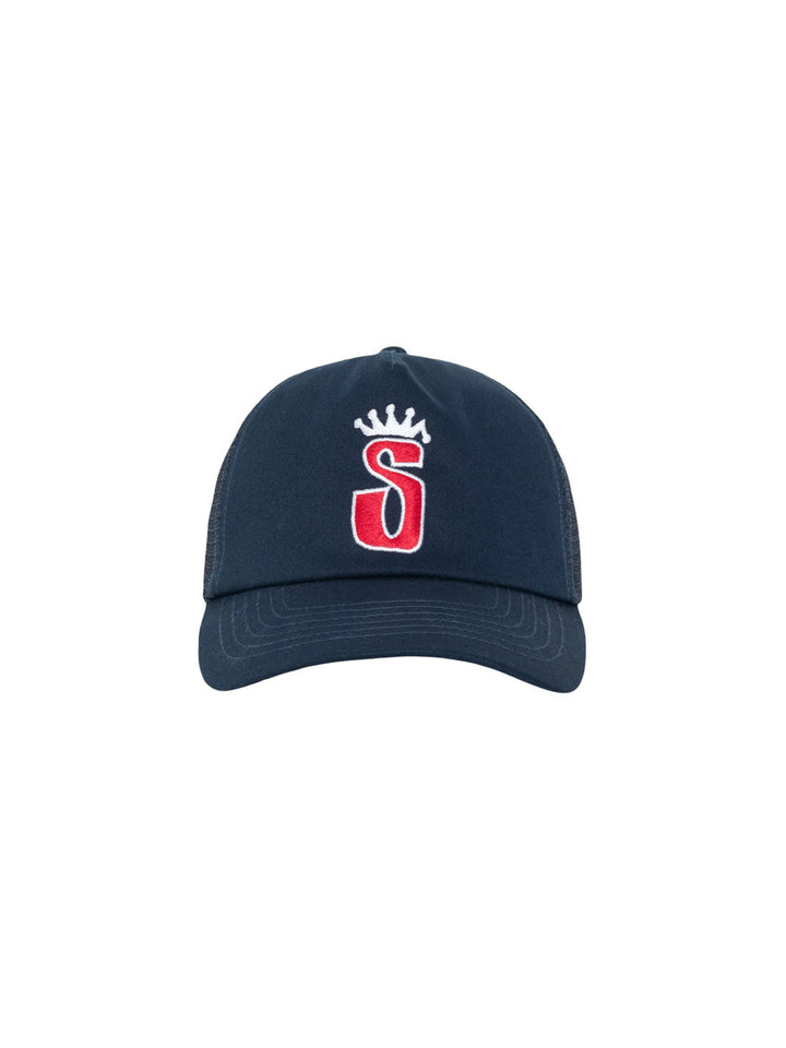 Stussy Trucker S Crown Cap - Navy