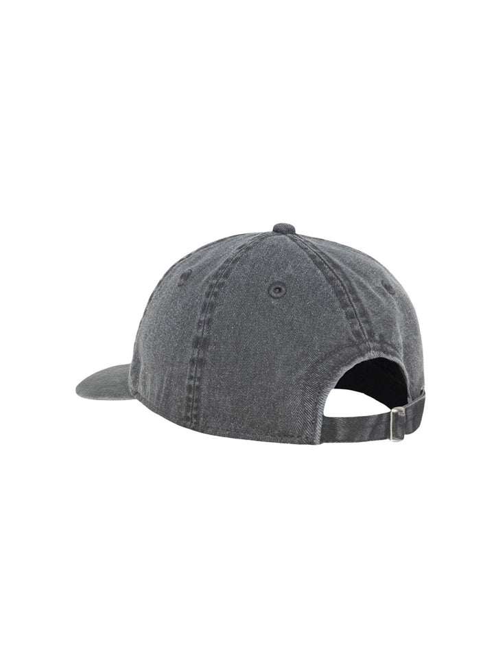 Stussy Basic Washed Low Pro Cap - Charcoal