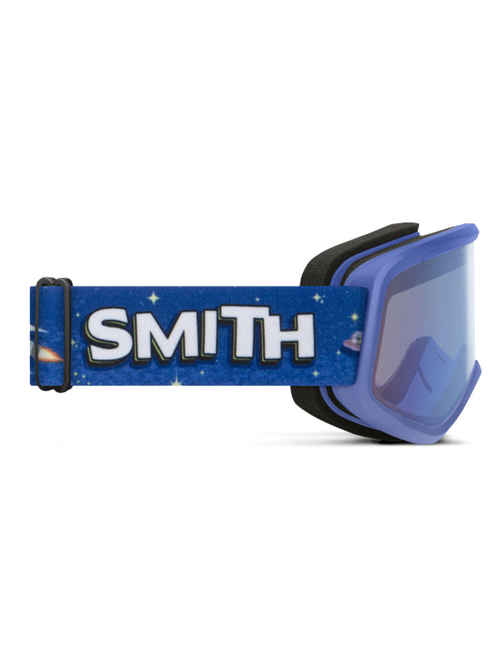2026 Smith Snowday JR Goggles - Supernova Rockets / Blue Sensor Mirror Lens