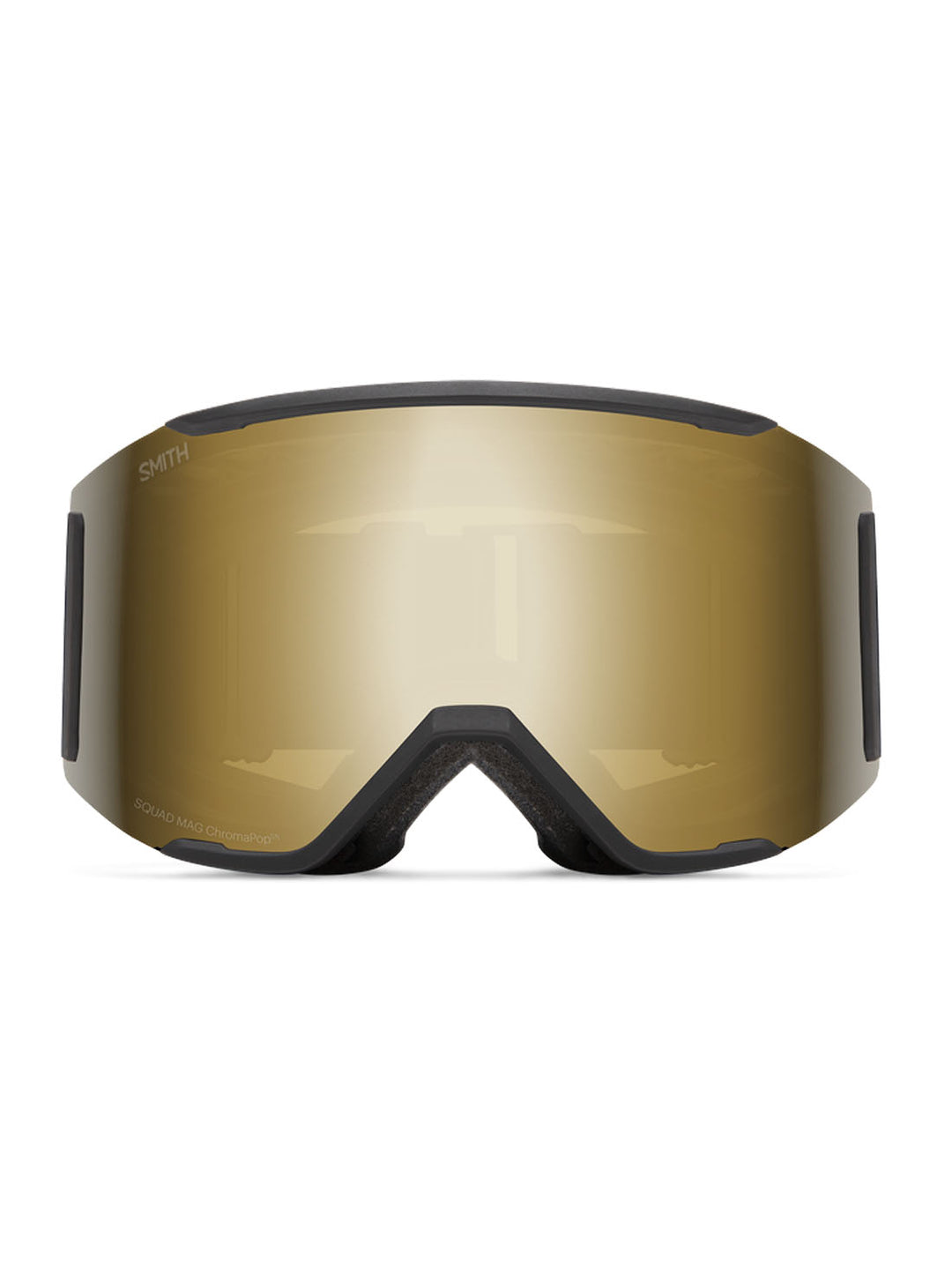 2026 Smith Squad Mag Goggles - Black / Sun Black Gold Mirror Lens