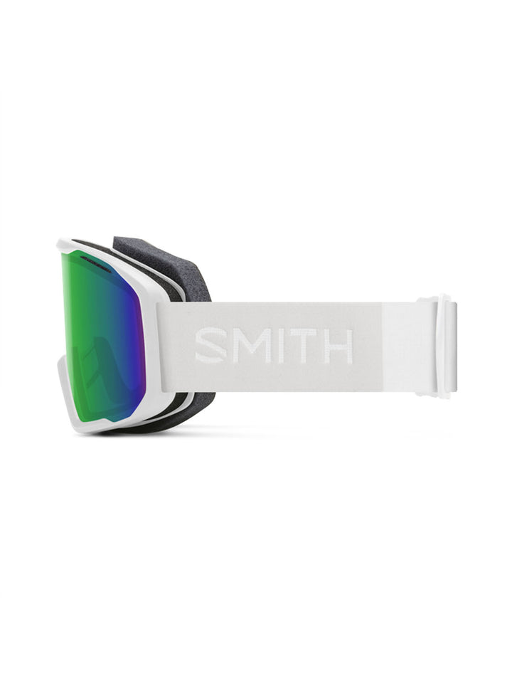 2026 Smith Blazer Goggles - White / Green Sol-X Mirror Lens