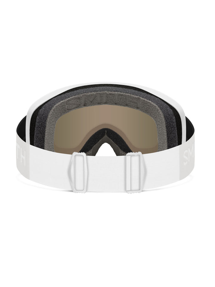 2026 Smith Blazer Goggles - White / Green Sol-X Mirror Lens