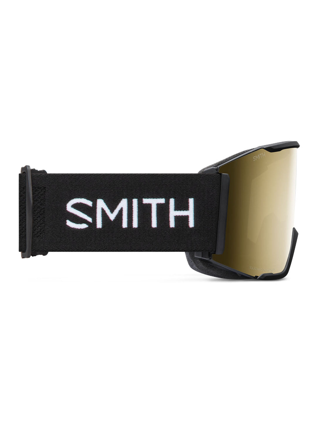 2026 Smith Squad Mag Goggles - Black / Sun Black Gold Mirror Lens