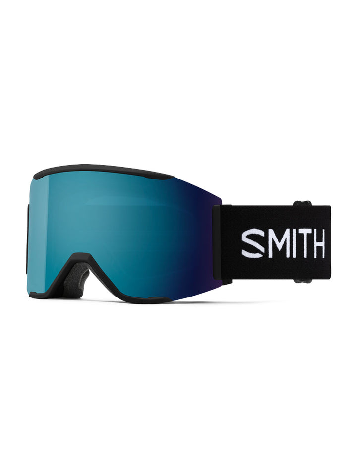 2026 Smith Squad Mag Goggles - Blackout / Sun Blue Mirror Lens