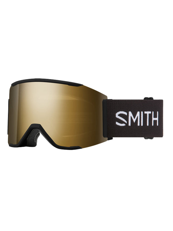 2026 Smith Squad Mag Goggles - Black / Sun Black Gold Mirror Lens