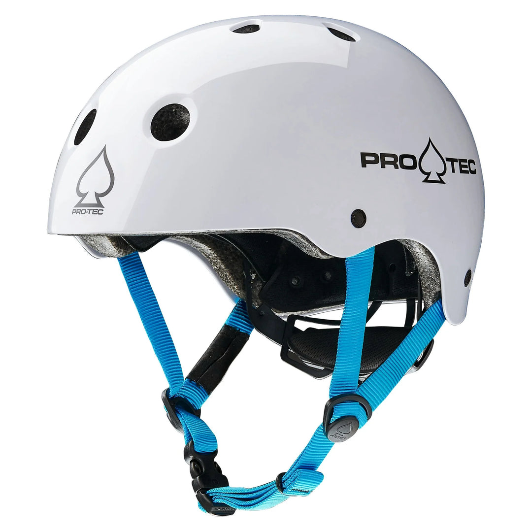 Pro Tec Jr. Classic Fit Certified Helmet - Gloss White