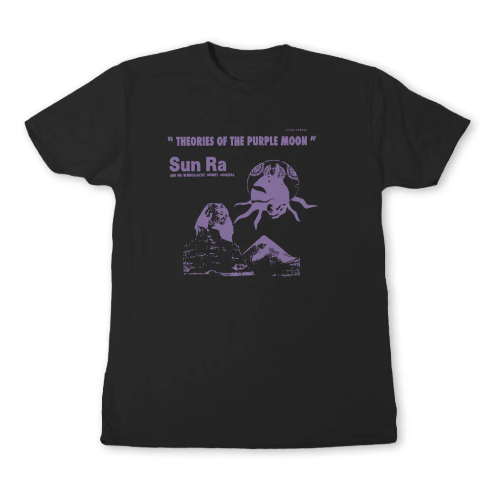 Theories Purple Moon Tee - Black
