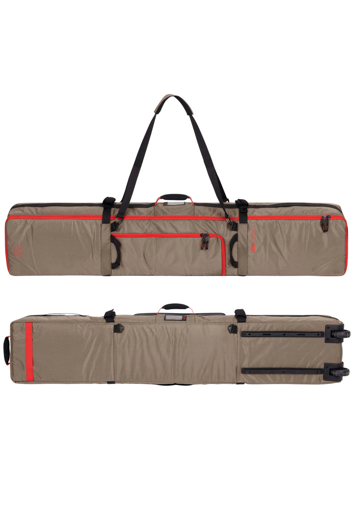 Veia Pro Quadrant Wheeled Snowboard Bag - Coyote - 165cm