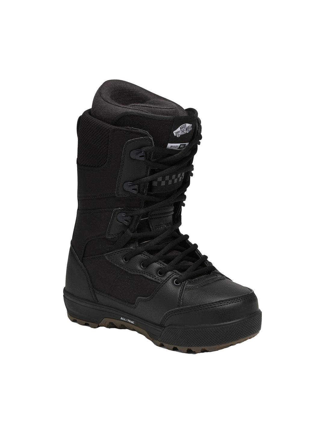 2025 Vans Invado Pro Men's Snowboard Boot - Black / Gum