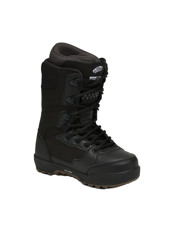 2025 Vans Invado Pro Men's Snowboard Boot - Black / Gum