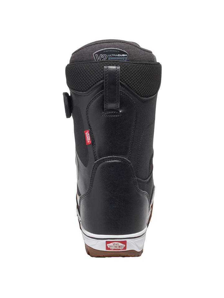2025 Vans Aura Pro Men's Snowboard Boots - Black / White