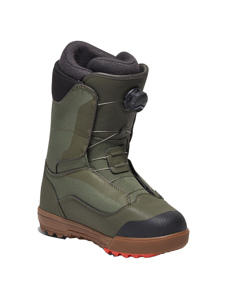 2025 Vans Men's Aura Pro Snowboard Boots - Green / Gum