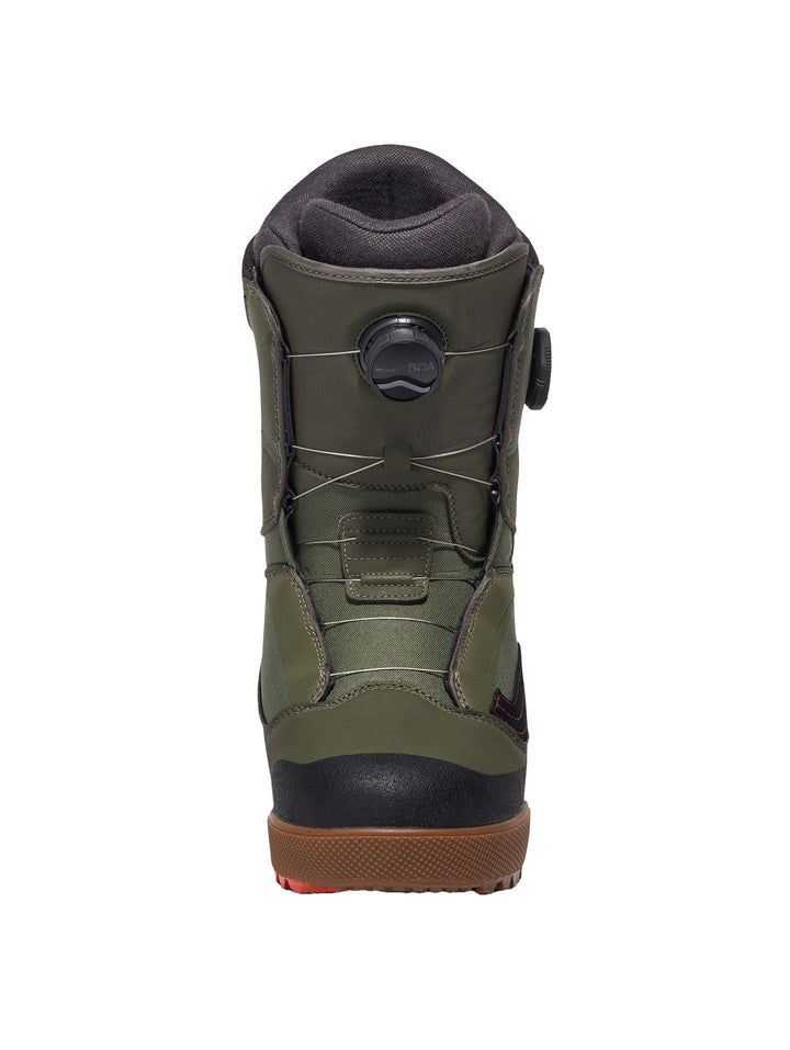 2025 Vans Men's Aura Pro Snowboard Boots - Green / Gum