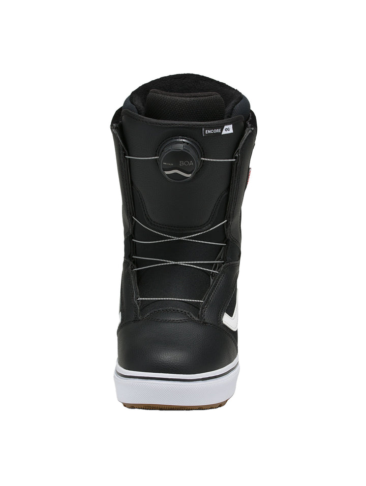 2026 Vans Women's Encore OG Snowboard Boot - Black / White