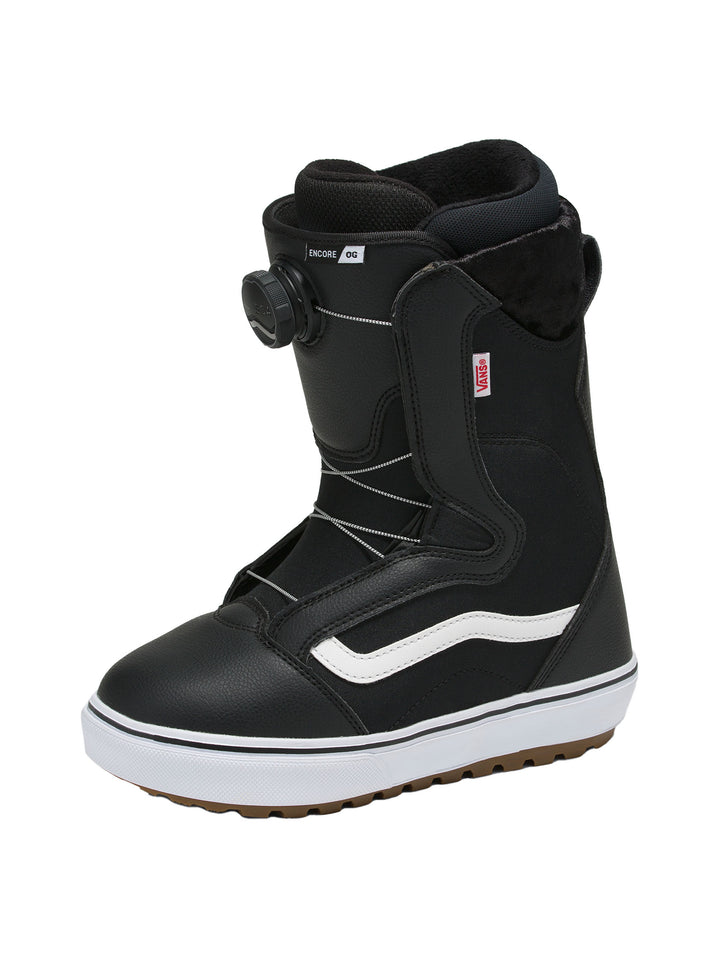 2026 Vans Women's Encore OG Snowboard Boot - Black / White