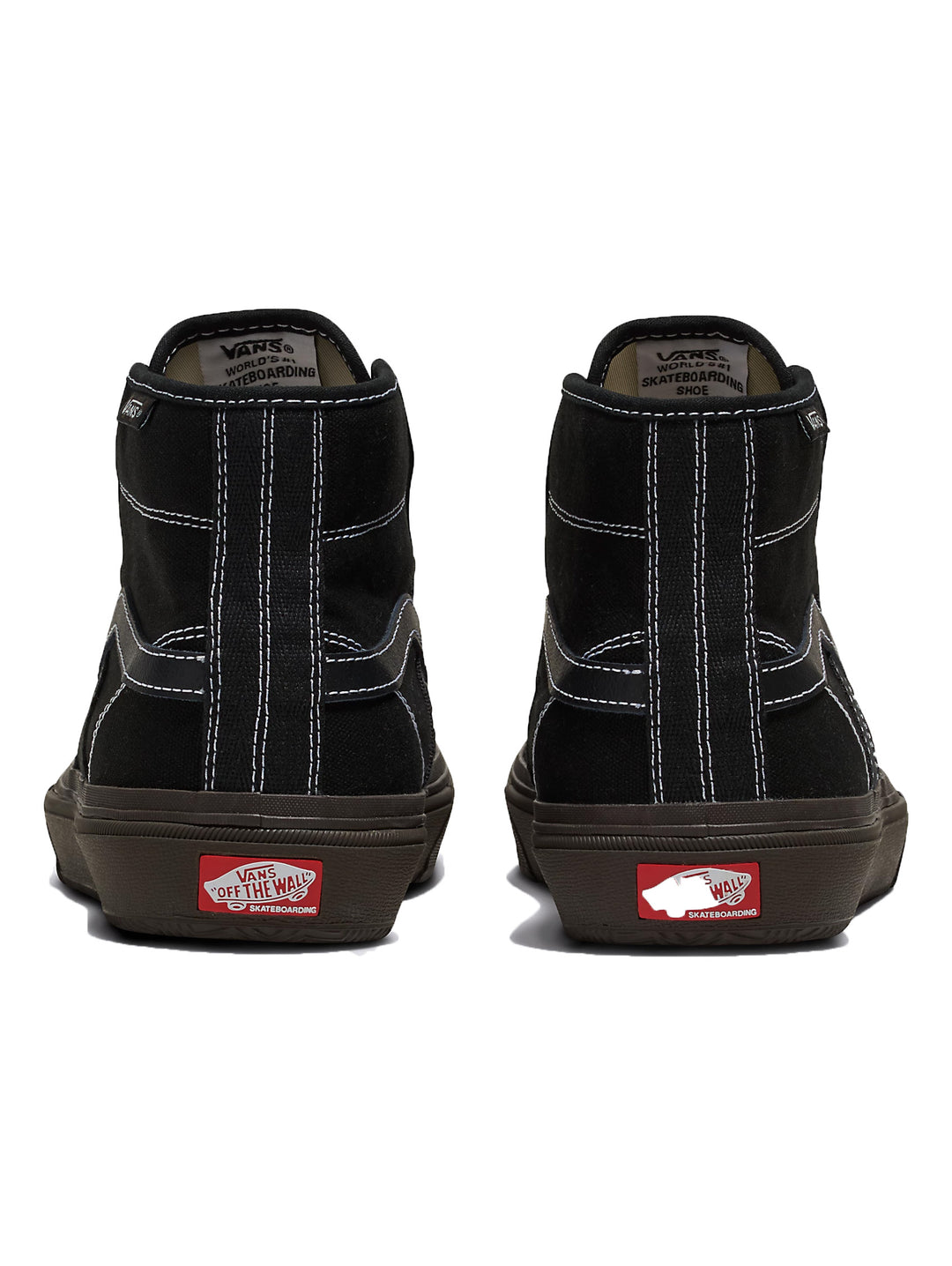 Vans Skate Crocket High - Black / Chocolate
